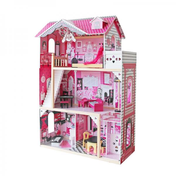Doll house with lift